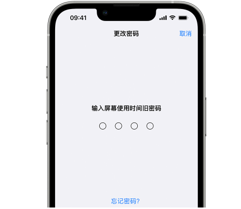 头屯河iPhone屏幕维修分享iPhone屏幕使用时间密码忘记了怎么办 