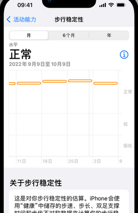 头屯河iPhone手机维修如何在iPhone开启'步行稳定性通知'