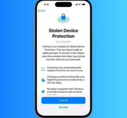 头屯河苹果授权维修店分享被盗设备保护功能开启方法 