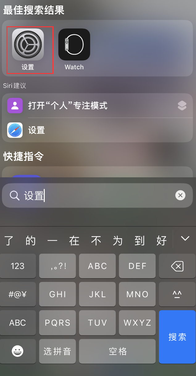 头屯河苹果手机维修分享：iPhone 找不到“设置”或“App Store”怎么办？ 